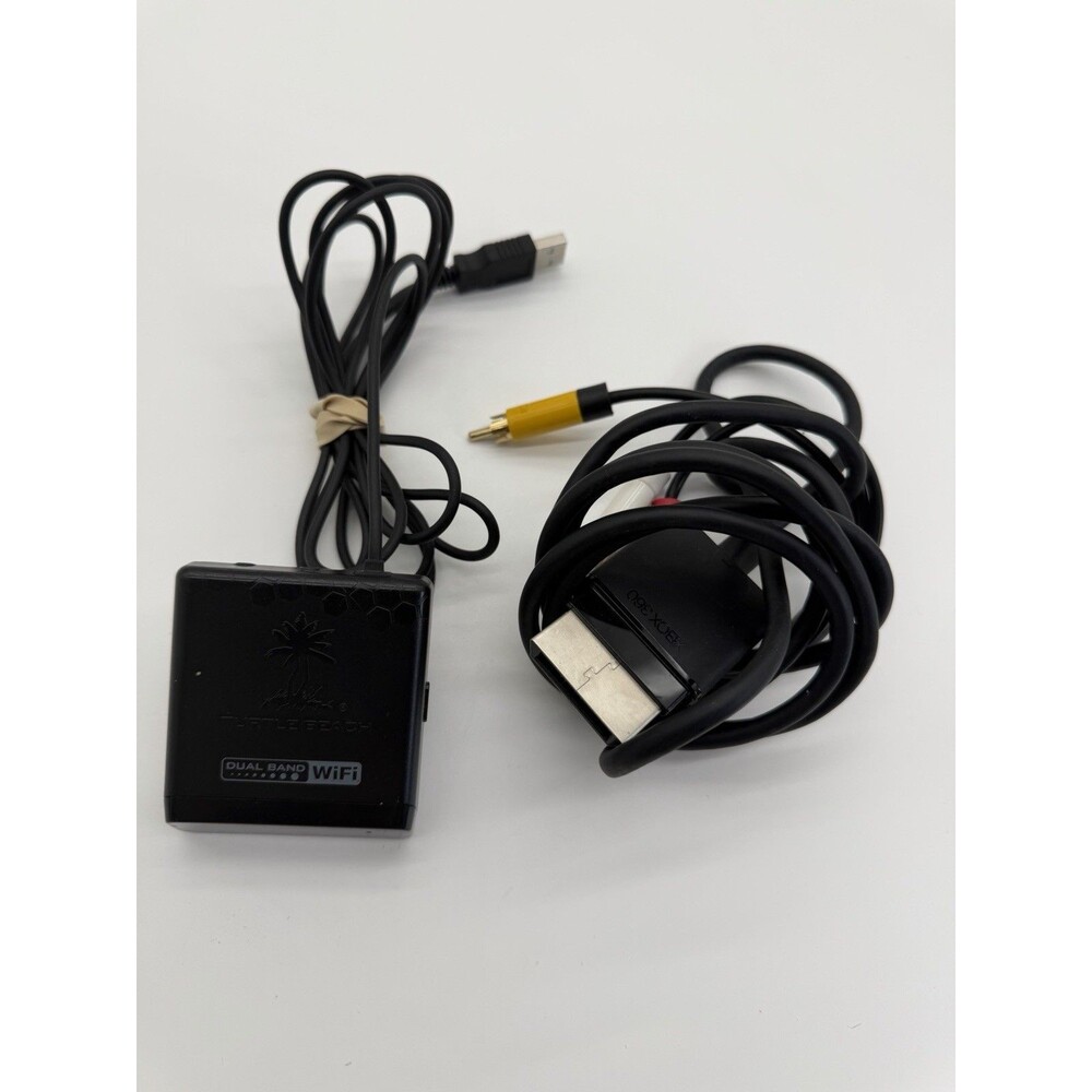 Turtle Beach Ear Force X32 WiFi Replacement Transmitter  &  Xbox 360 Adapter